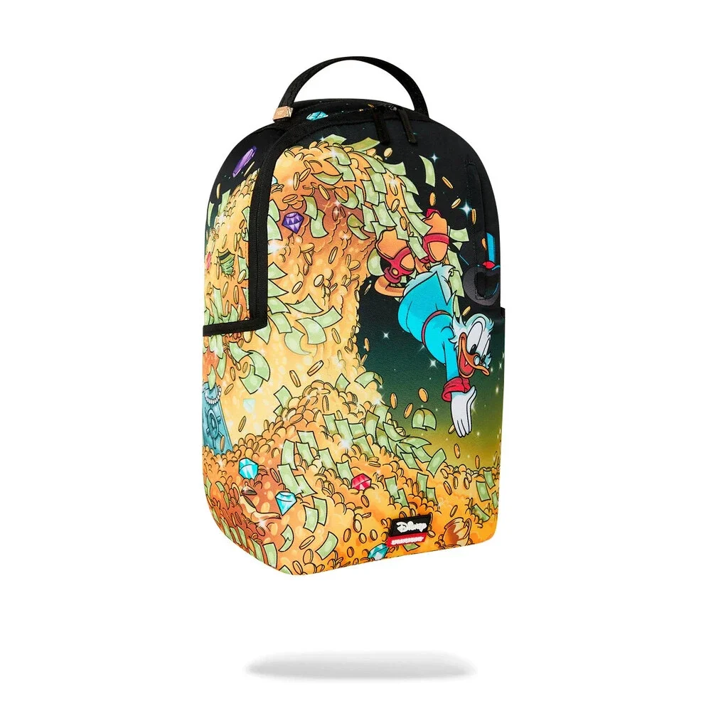 Sprayground Scrooge Mcduck Official Collab Money Rider Backpack Multi Bag SPR335
